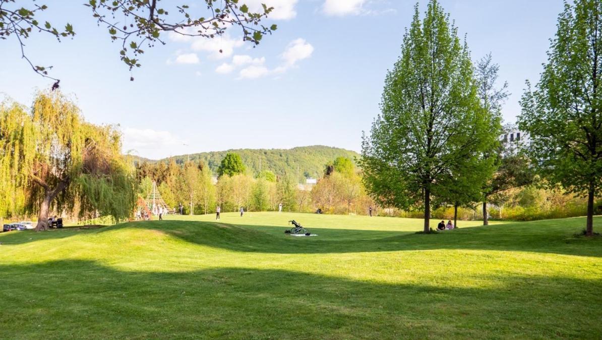Alure Residences 2 & 24H Self Check-In, Parking In The Garage In The Apartment Building Included, New Building, Terrace, Green Location With A Forest Park With A Lake, Children'S Playground バンスカー・ビストリツァ エクステリア 写真