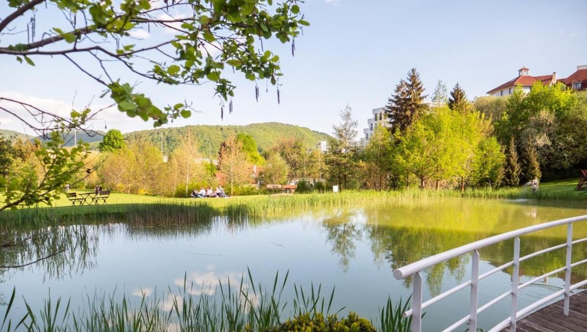 Alure Residences 2 & 24H Self Check-In, Parking In The Garage In The Apartment Building Included, New Building, Terrace, Green Location With A Forest Park With A Lake, Children'S Playground バンスカー・ビストリツァ エクステリア 写真